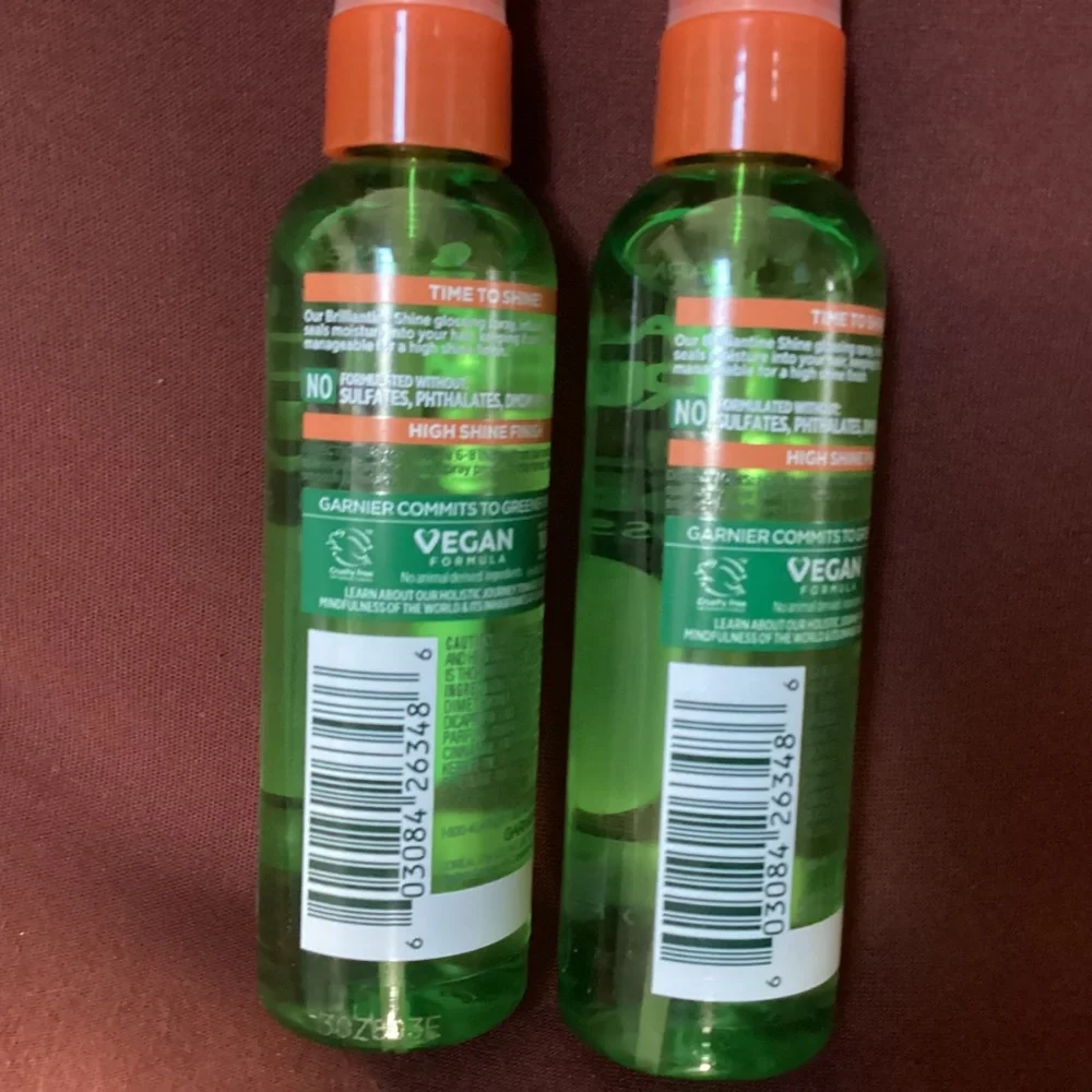 Garnier Fructis Brillantine Shine Glossing Spray Bundle 3 fl oz/89 ml